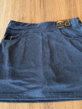 (NWT) Callaway Women's Heather Navy Active Skort Size Small